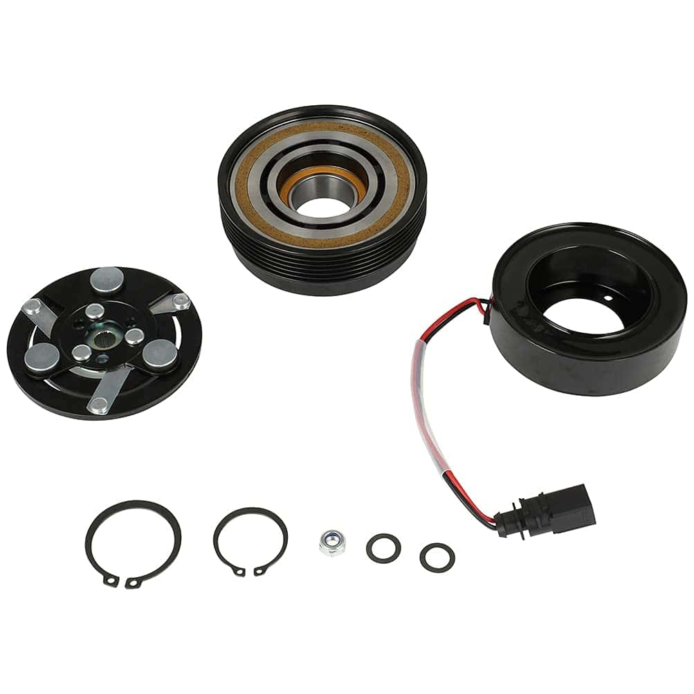 SCITOO Compresor de Aire Acondicionado con Embrague para