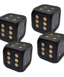 Dado Gigante de Espuma PU de 6 Pulgadas, Set de 4,