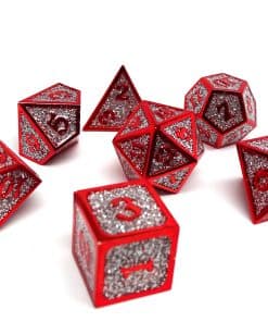 Heroic Dice of Metallic Luster - -nte Roja)