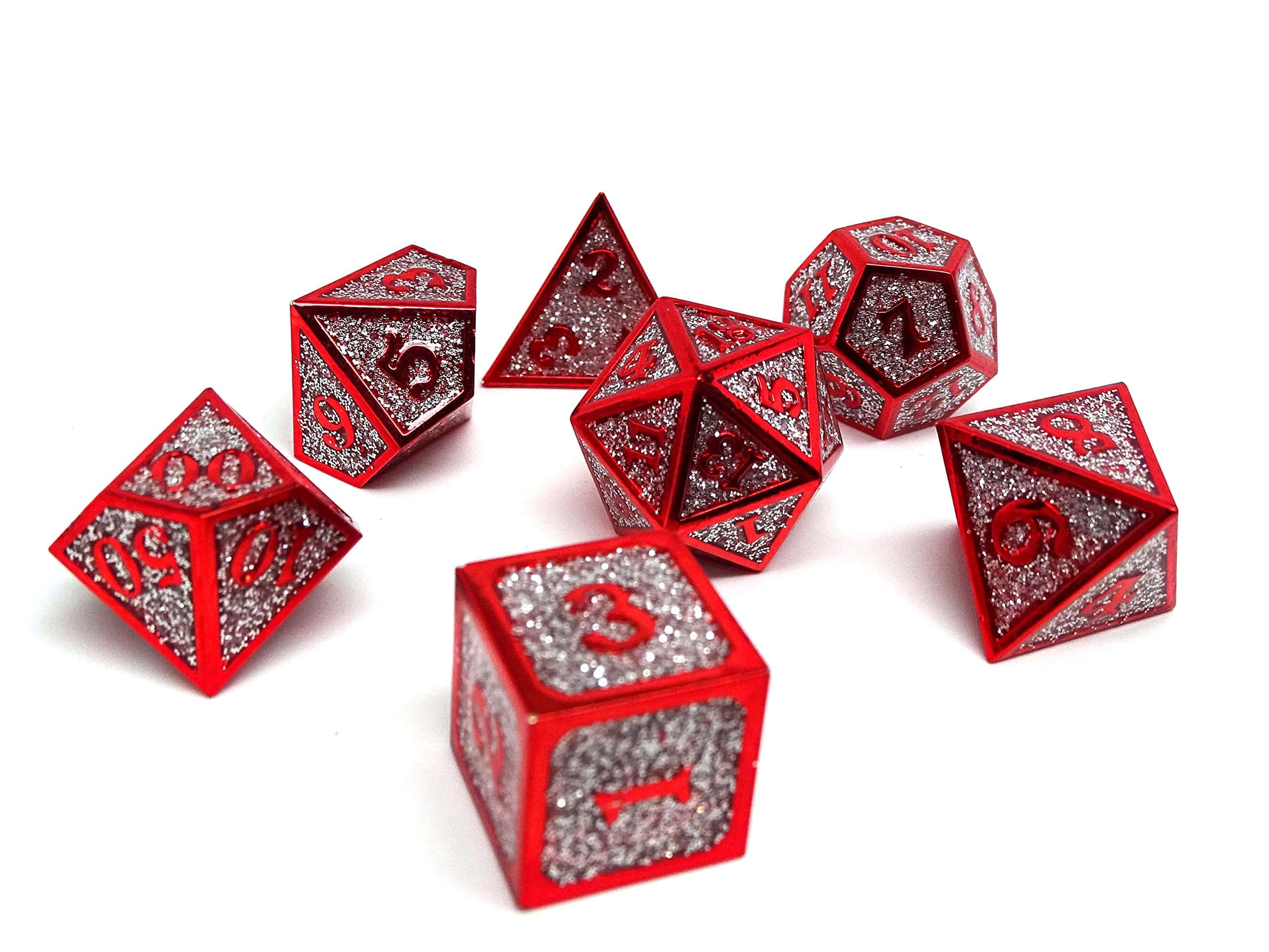 Heroic Dice of Metallic Luster - -nte Roja)