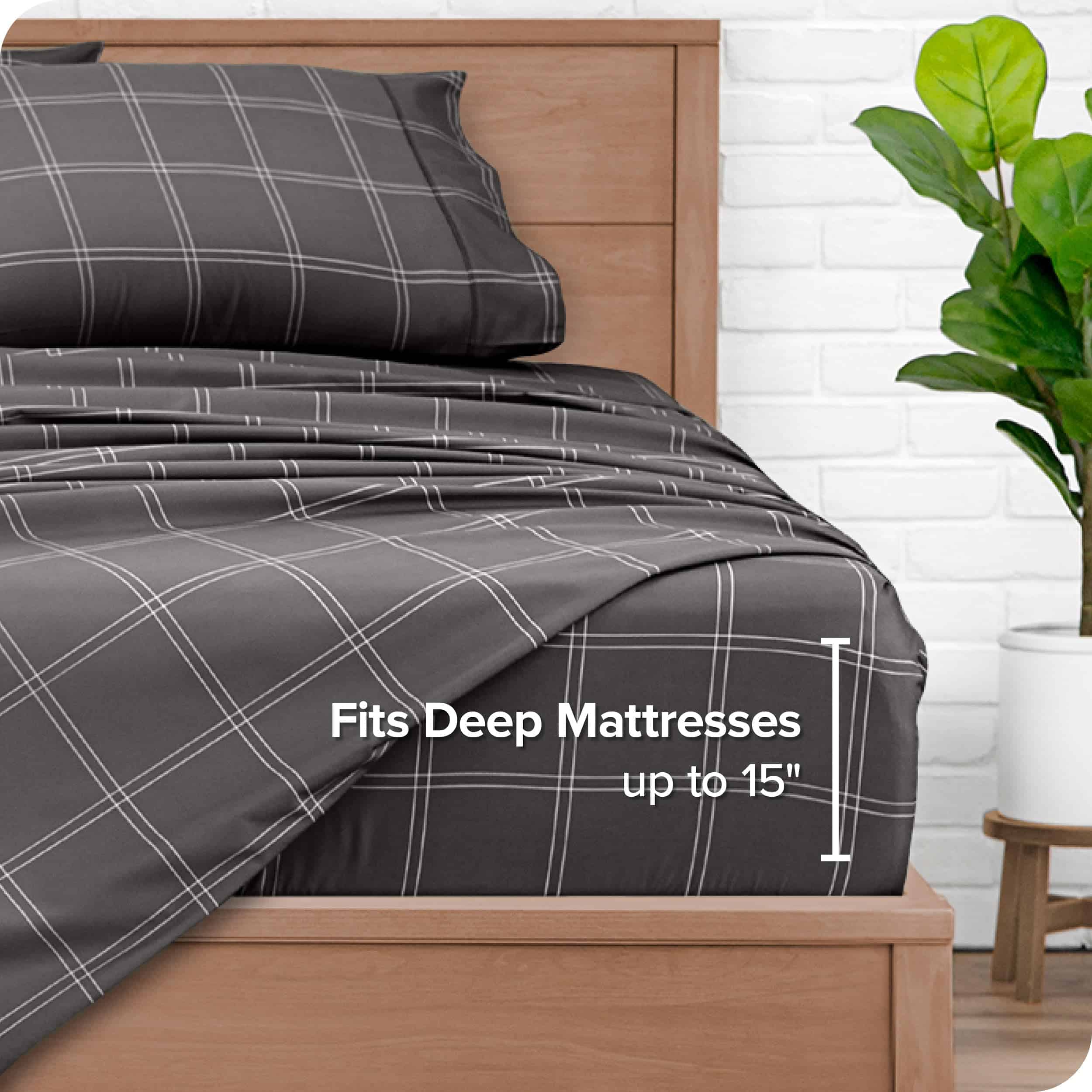 Juego de sábanas Twin Bare Home - Sábanas de cama Twin de - Imagen 6