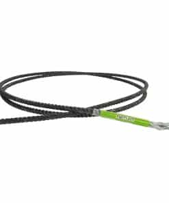Cuerda de amarre Rattler Rope Lynn Smith de 3 hilos, negra,