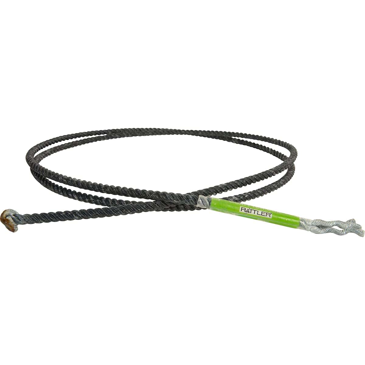 Cuerda de amarre Rattler Rope Lynn Smith de 3 hilos, negra,