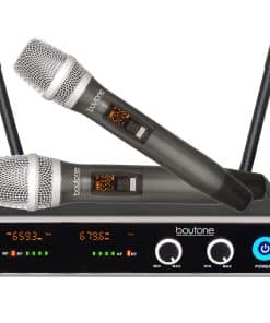 Sistema de Micrófono Inalámbrico Boytone BT-102UM - Doble