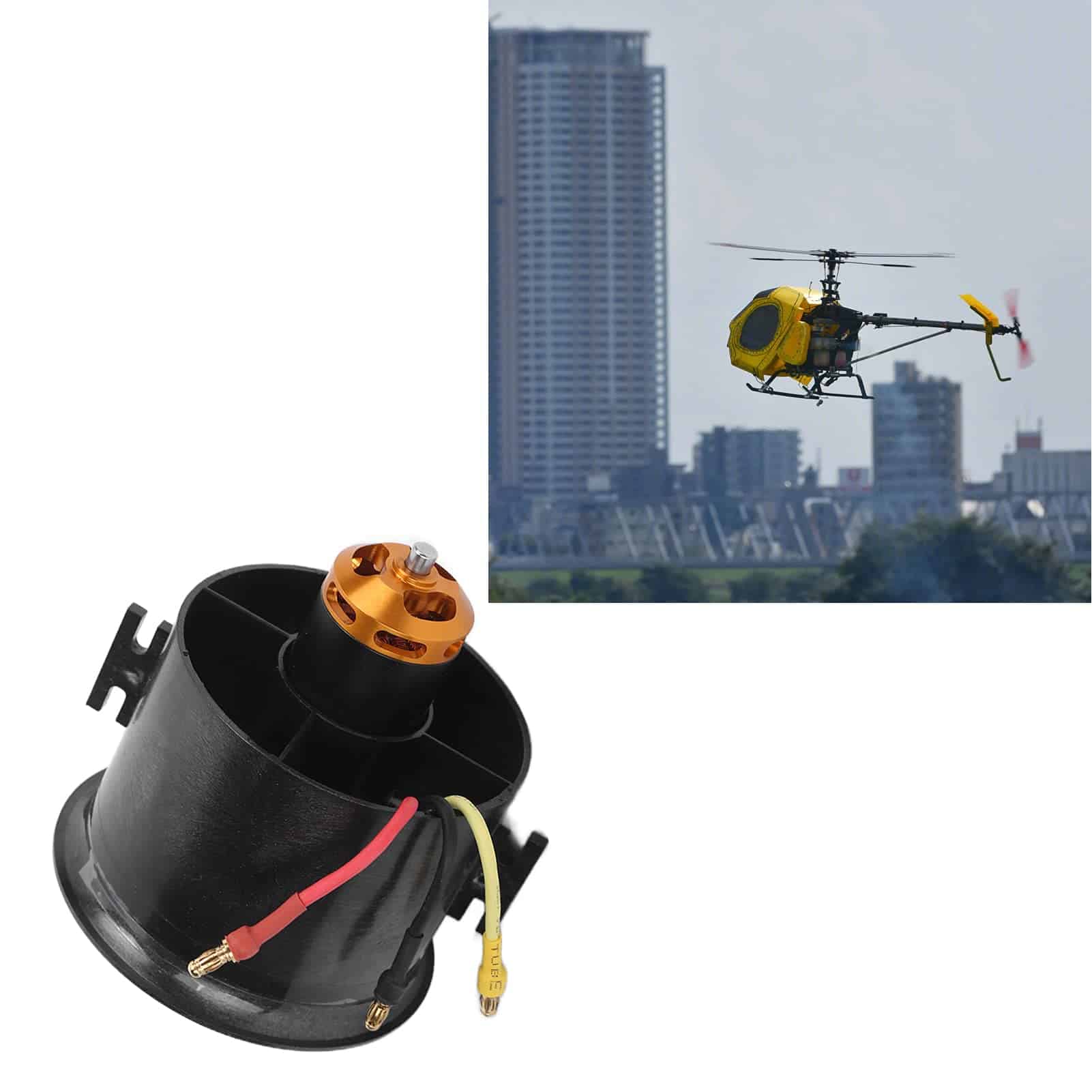 01 02 015 70mm EDF 3500KV Motor sin escobillas, Motor sin - Imagen 6