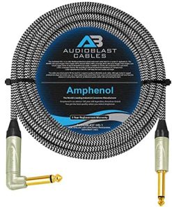 CABLES AUDIOBLAST 25 pies - Audioblast HQ-1-BRAID (Negro +