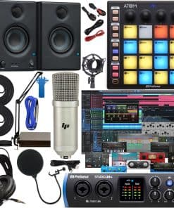 Paquete Completo de Estudio con Interfaz de Audio/MIDI