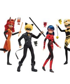 Paquete de 4 Figuras JP Miraculous Ladybug Edición Especial