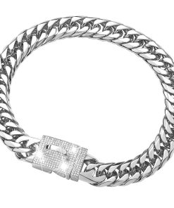 Collar de cadena para perros con vida útil W/W Collar de