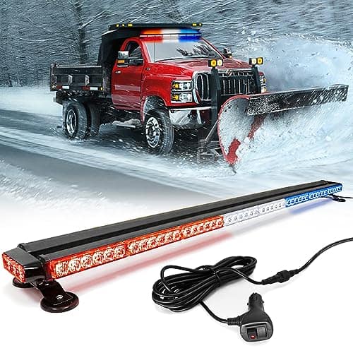 Barra de luz de advertencia de emergencia con destello en