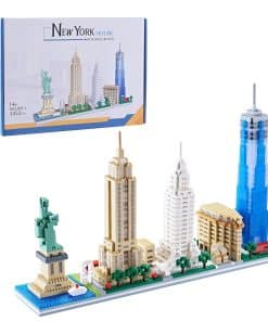 Set de Construcción del Skyline de Nueva York de LUKHANG -