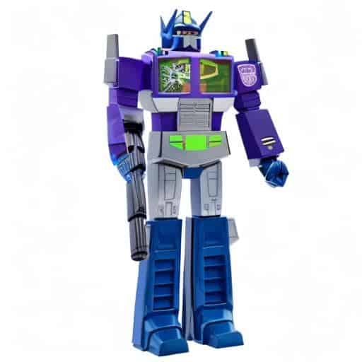 Super7 Transformers Optimus Prime (Shattered Glass Purple) - Imagen 11