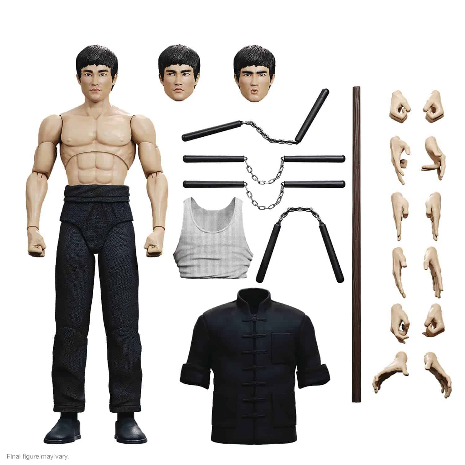 Super7 Bruce Lee Ultimates Bruce The Warrior Figura de 18cm
