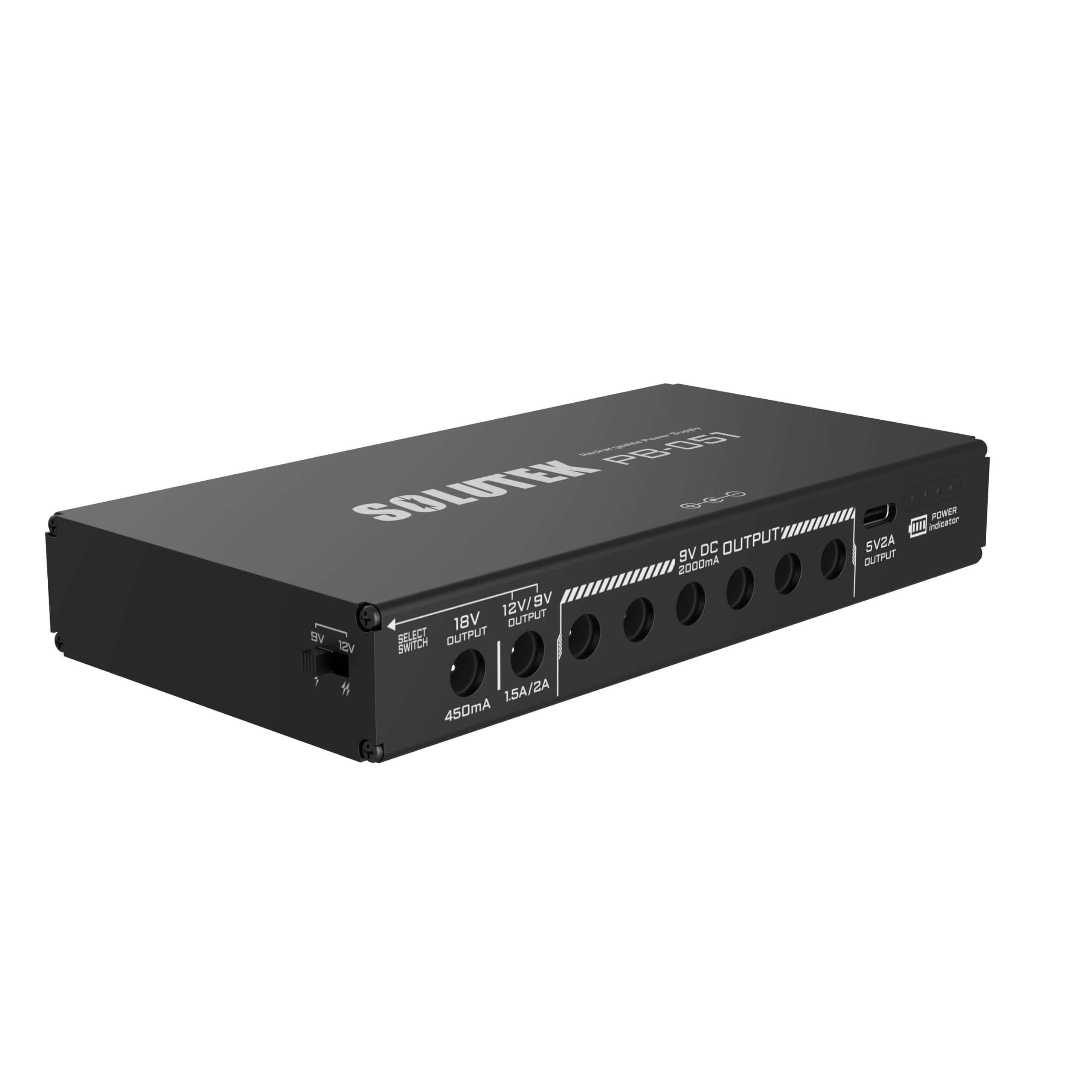 Solutek Fuente de Alimentación de Pedal de Guitarra - Imagen 4