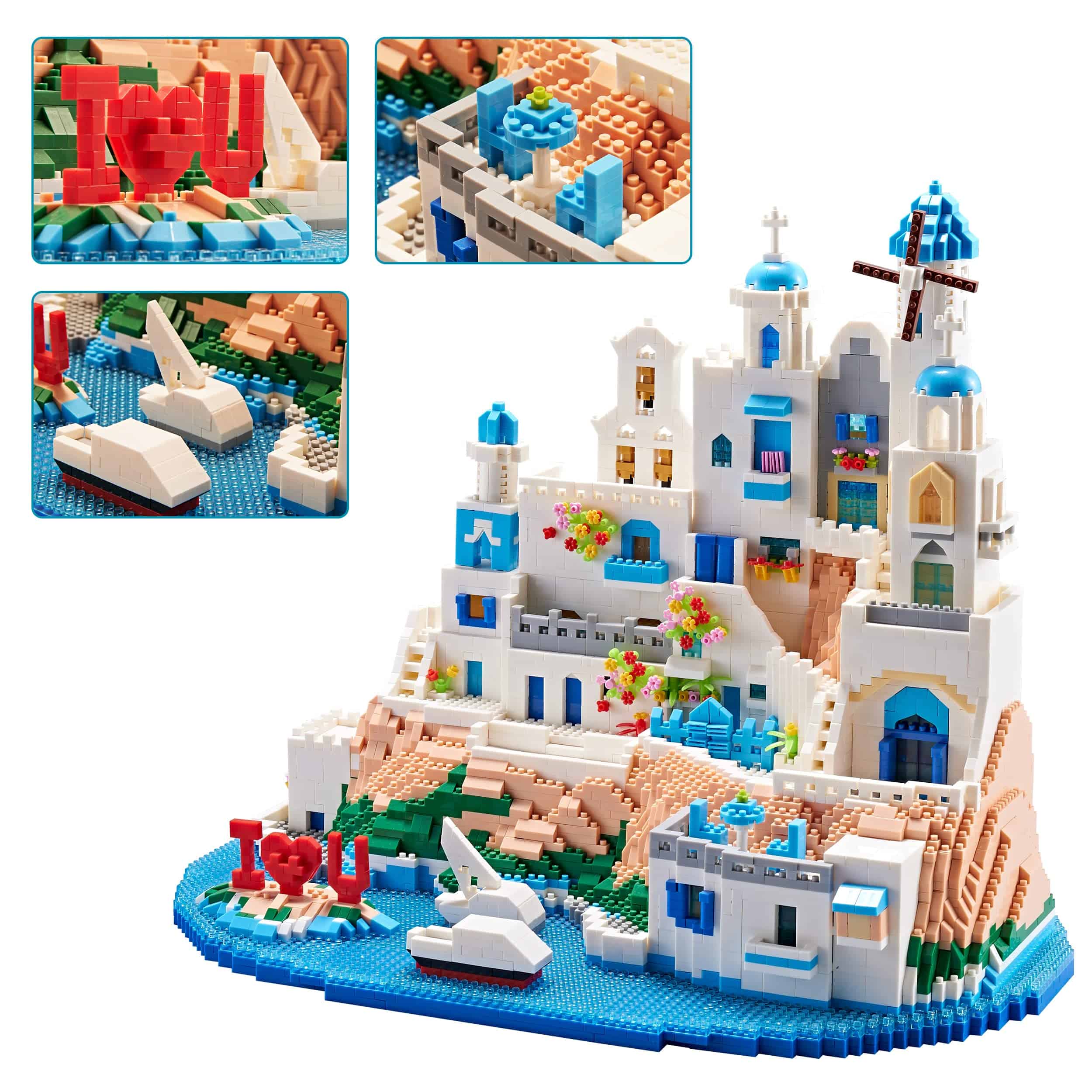 Set de Bloques de Construcción Micro de Arquitectura KLMEi - Imagen 3