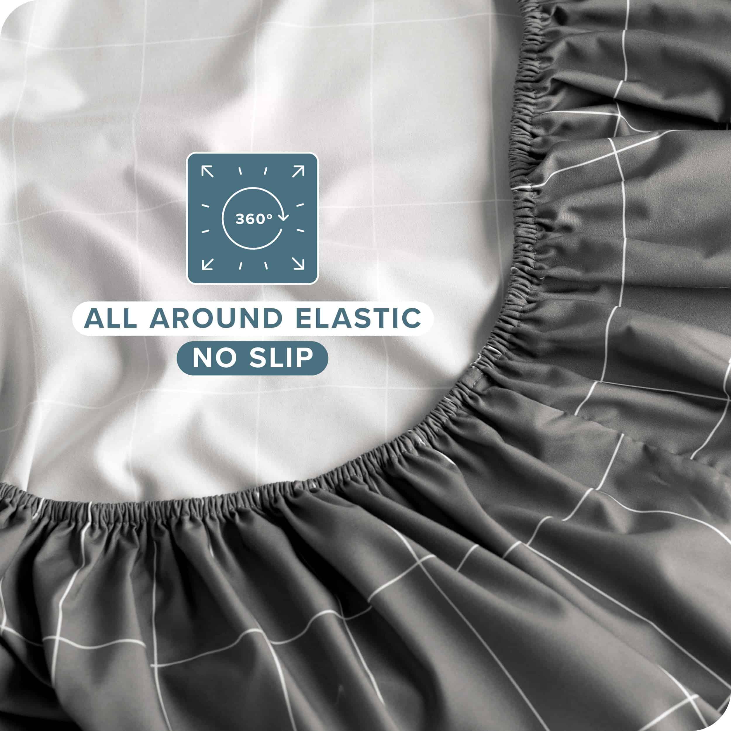 Juego de sábanas de Split King de Bare Home - 1800 sábanas - Imagen 8