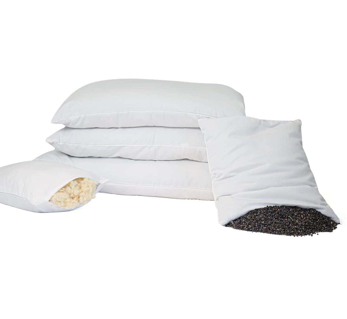 Almohada Híbrida de Trigo Sarraceno y Lana Turmerry (King - Imagen 9