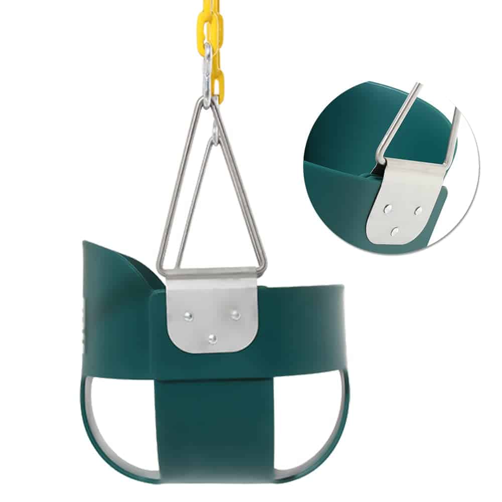 Columpio Verde - Columpio de Cubo Completo de Respaldo Alto - Imagen 4