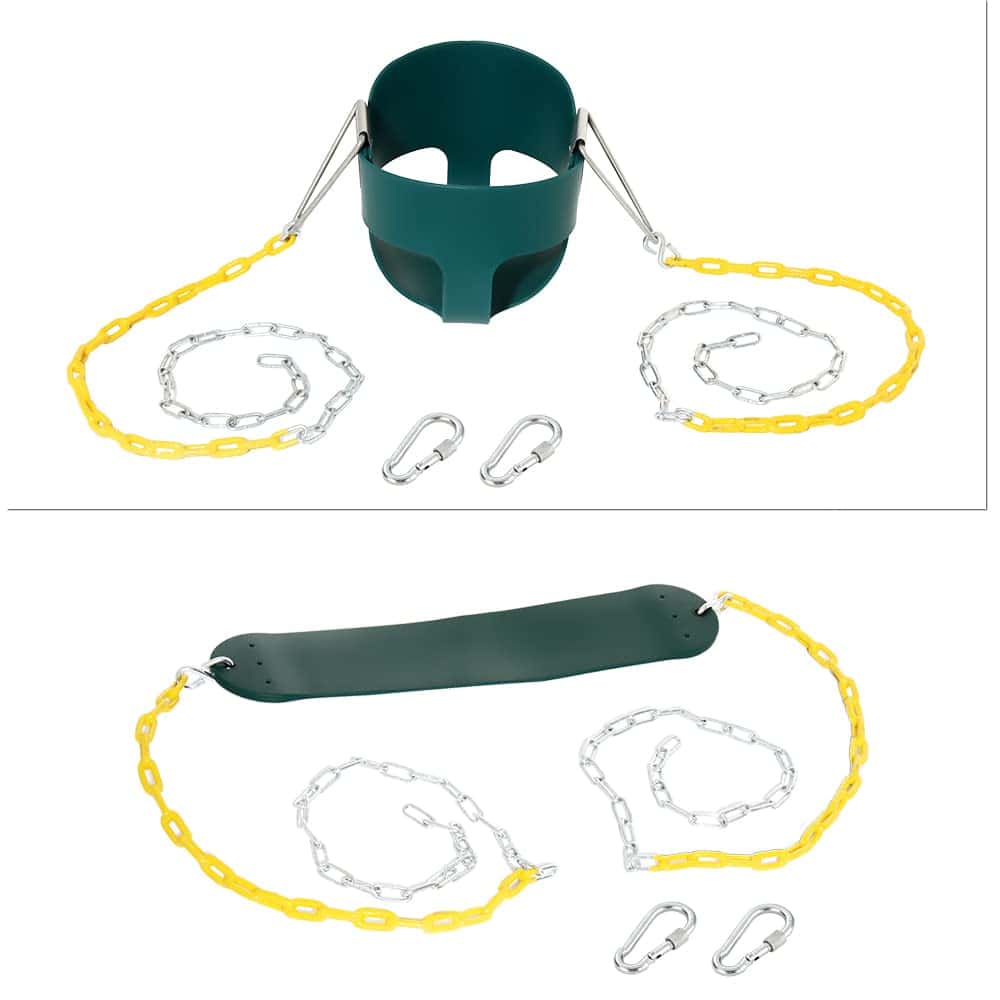 Columpio Verde - Columpio de Cubo Completo de Respaldo Alto - Imagen 6