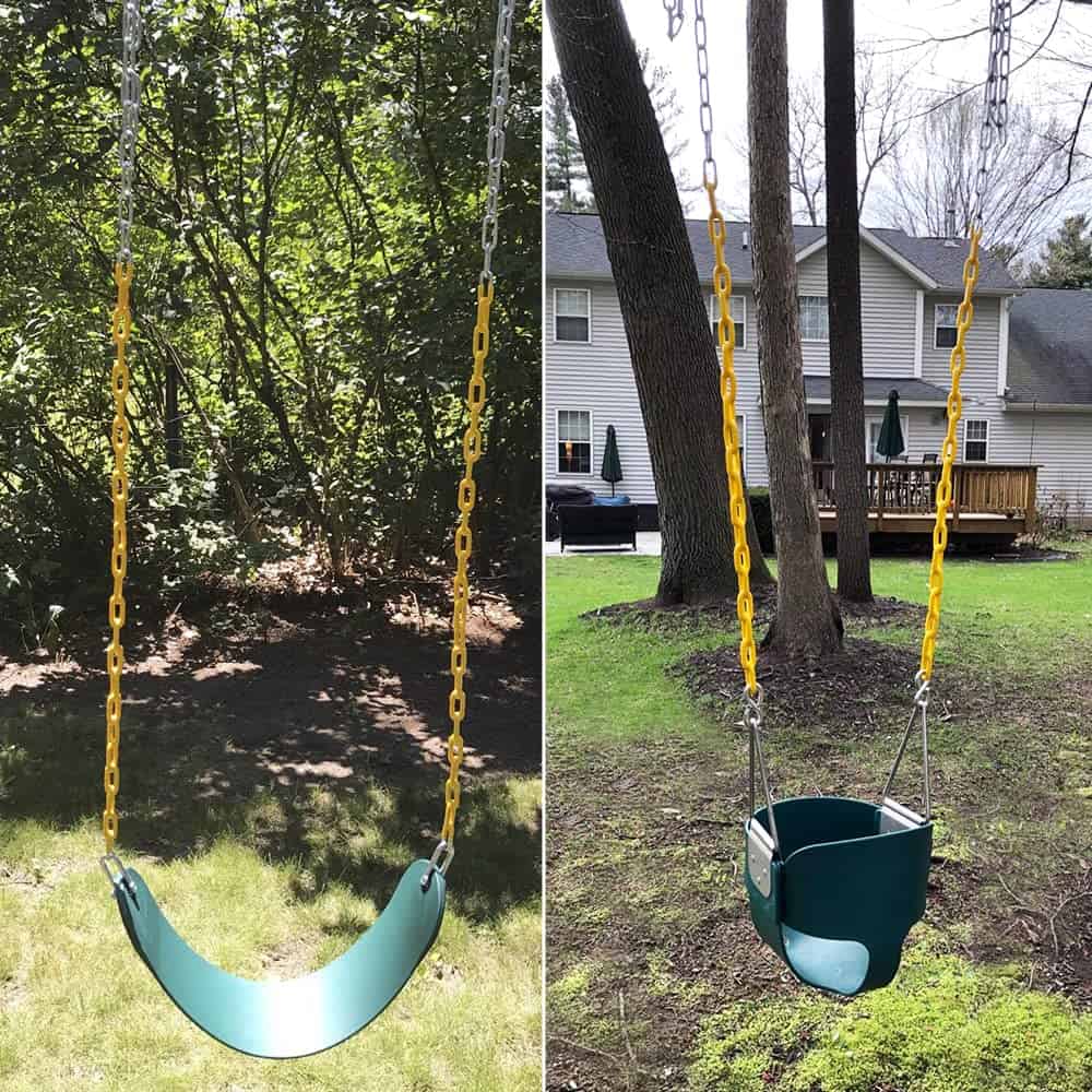 Columpio Verde - Columpio de Cubo Completo de Respaldo Alto - Imagen 7