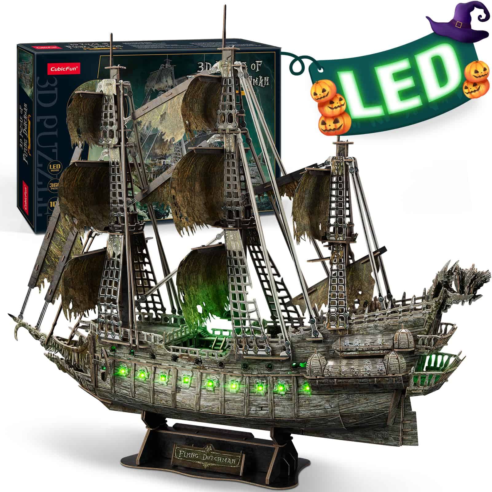 Rompecabezas 3D CubicFun para Adultos - Puzzle 3D LED