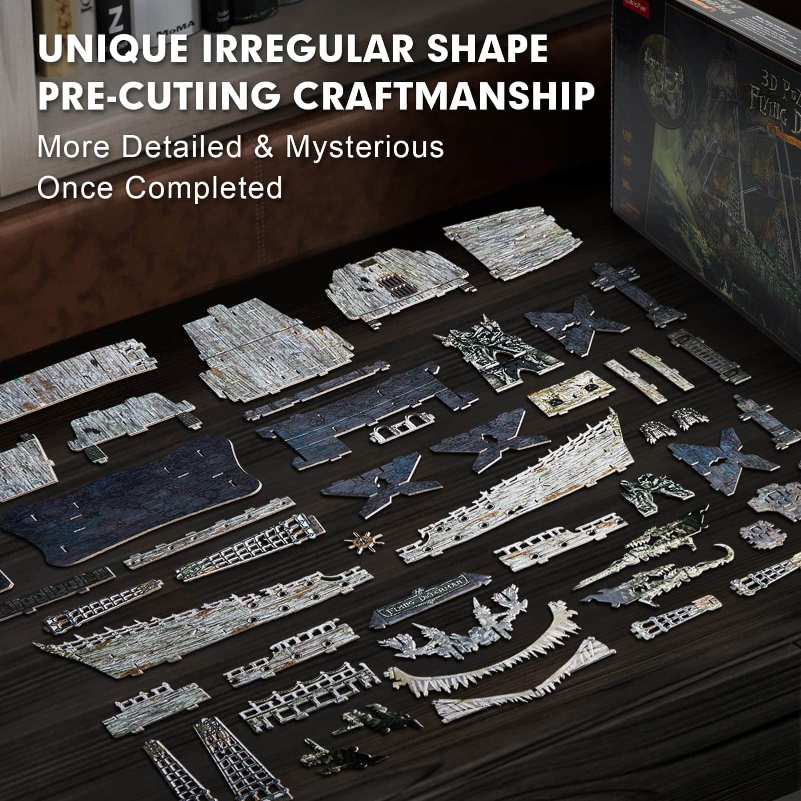 Rompecabezas 3D CubicFun para Adultos - Puzzle 3D LED - Imagen 7