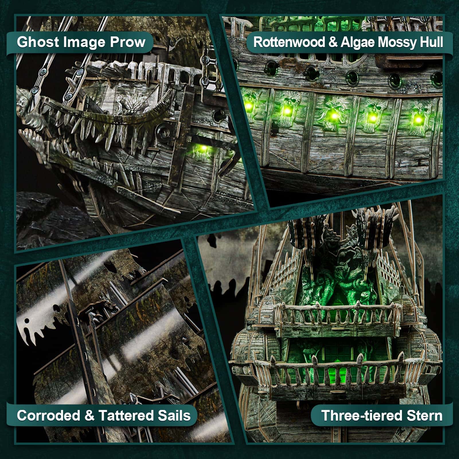 Rompecabezas 3D CubicFun para Adultos - Puzzle 3D LED - Imagen 4