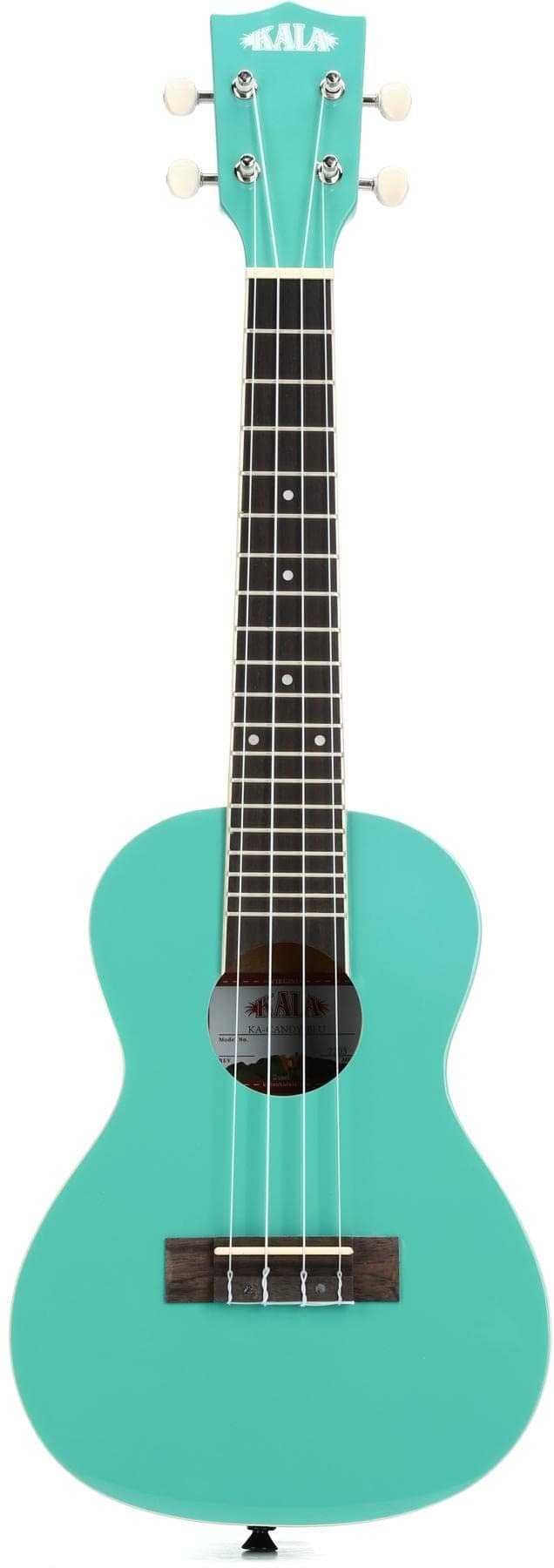 Ukelele de 4 Cuerdas Kala Brand Music Co., Diestros, Azul