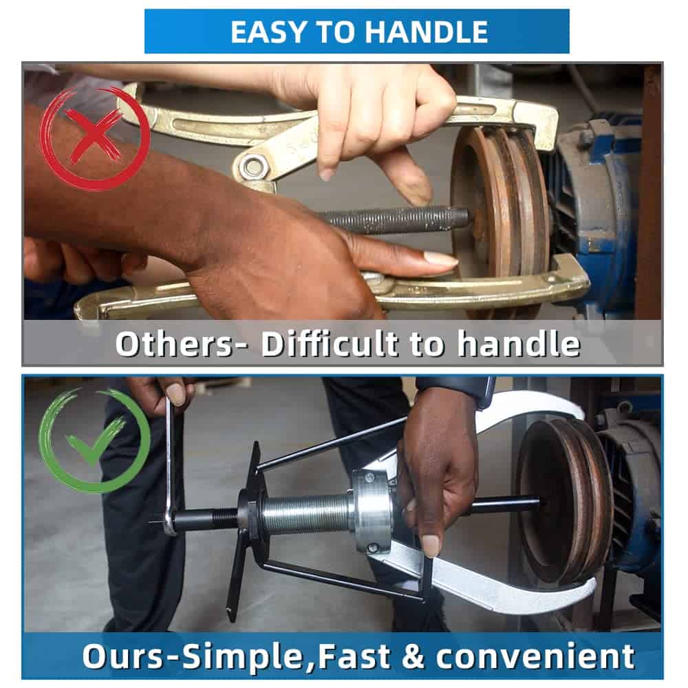 BESTOOL Extractor de Engranajes de 2 Mordazas, Herramienta - Imagen 4