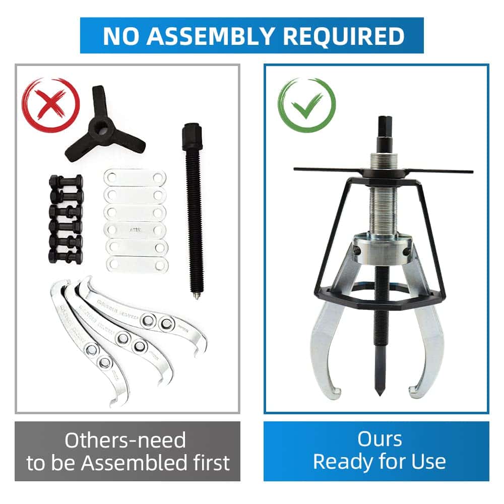 BESTOOL Extractor de Engranajes de 2 Mordazas, Herramienta - Imagen 6