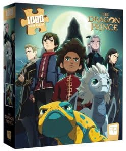 Rompecabezas de 1000 piezas The Dragon Prince Héroes en la