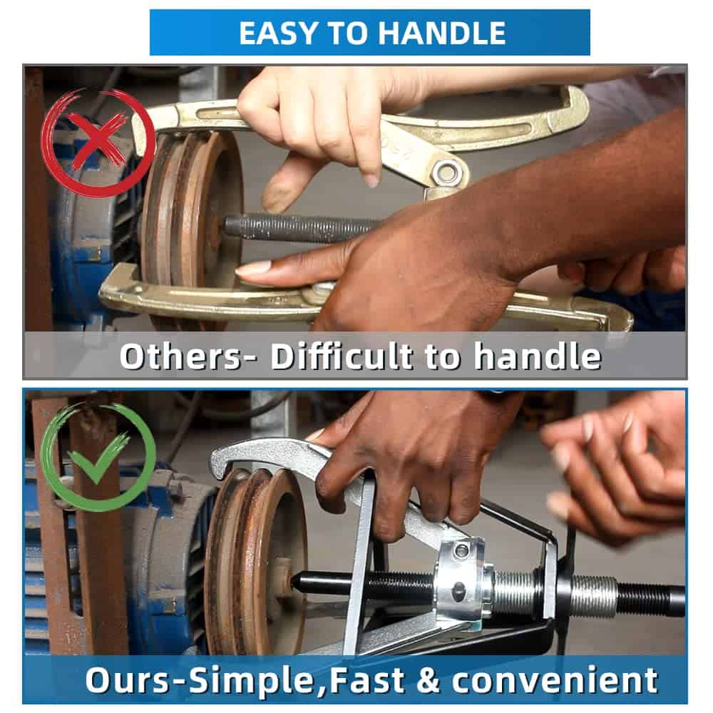 BESTOOL Extractor de Engranajes de 3 Mordazas, Herramienta - Imagen 4