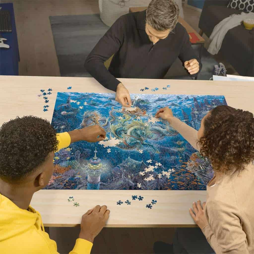 Rompecabezas Ravensburger Underwater Magic de 2000 Piezas - Imagen 4