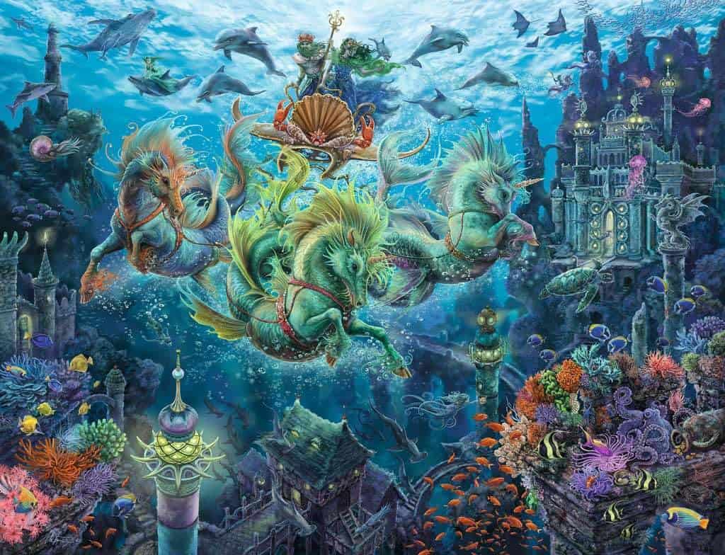 Rompecabezas Ravensburger Underwater Magic de 2000 Piezas - Imagen 3