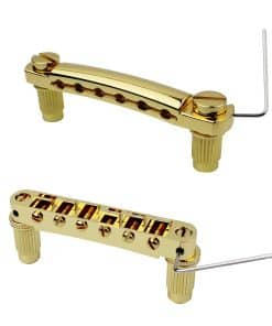 Puente y cola de puente Guyker Tune-O-Matic para guitarra