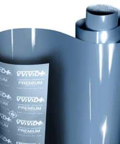 VViViD+ Ultra Gloss China Blue 10ft x 5ft Película Premium