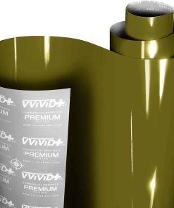 VViViD+ Ultra Gloss Combat Military Green 10ft x 5ft