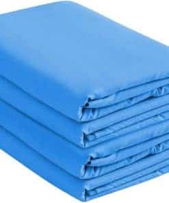 Juego de 2 Sábanas Ajustables 100% Algodón de Punto Jersey