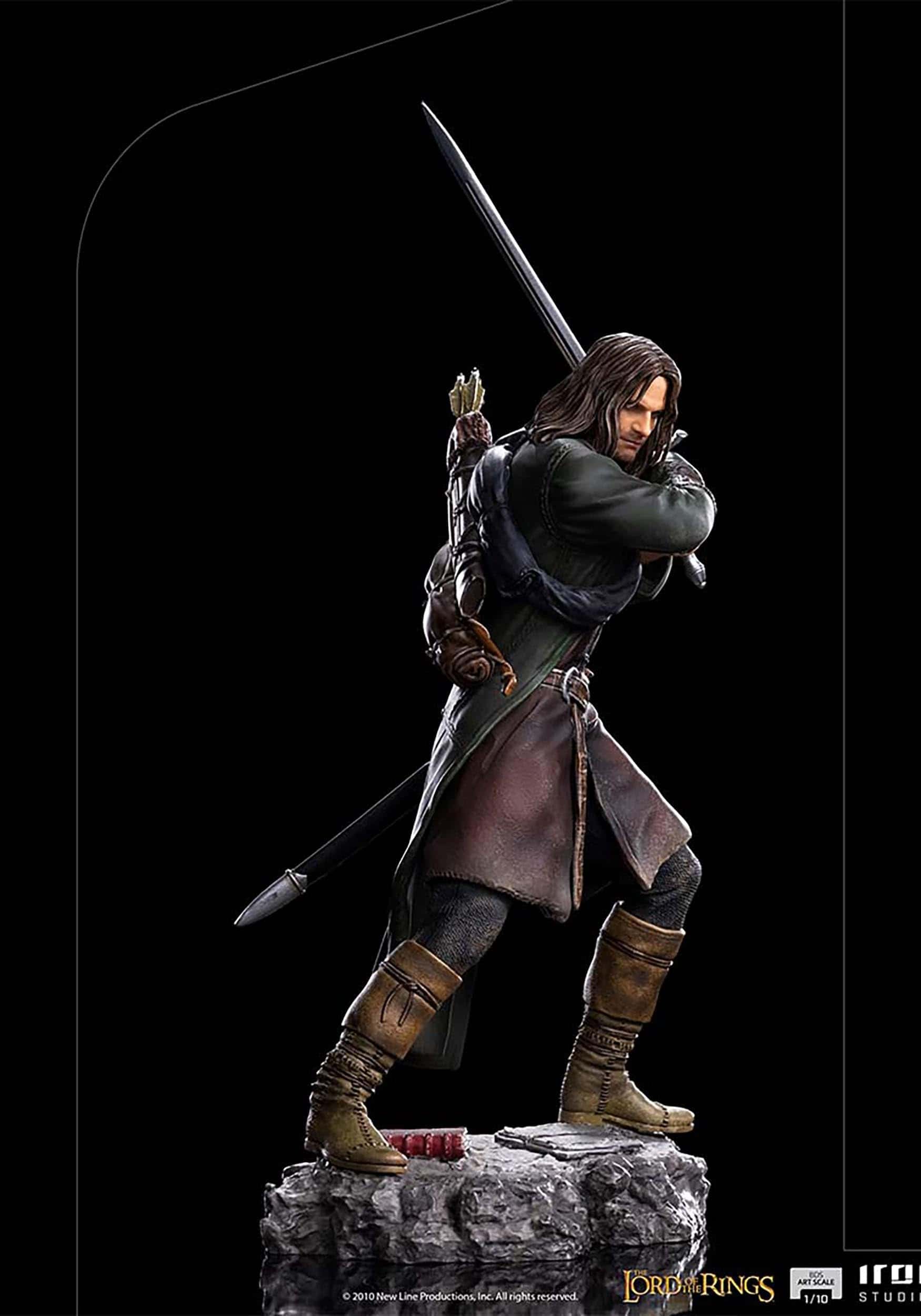 Iron Studios 1:10 Aragorn - El Señor de los Anillos - - Imagen 4