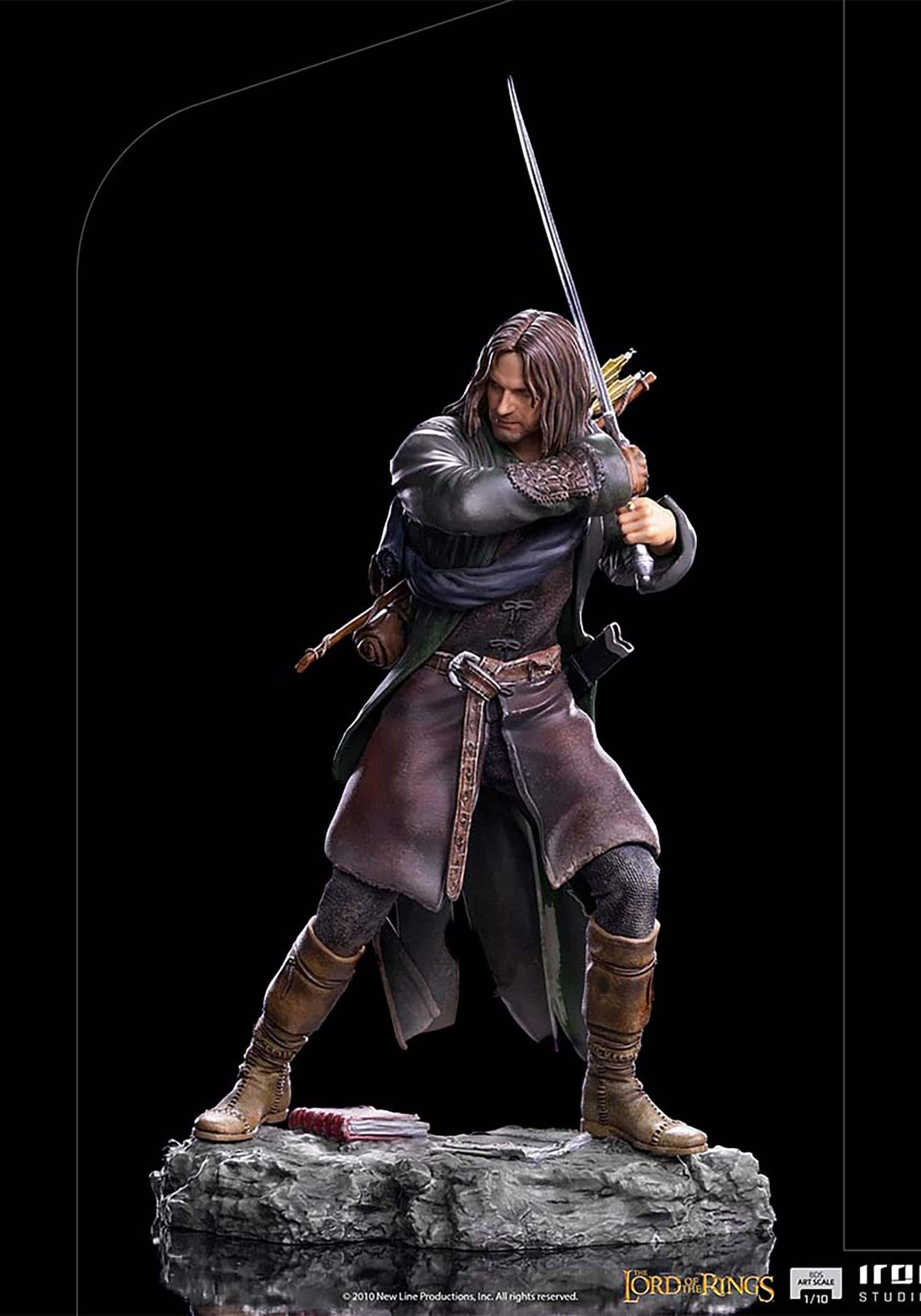 Iron Studios 1:10 Aragorn - El Señor de los Anillos - - Imagen 6
