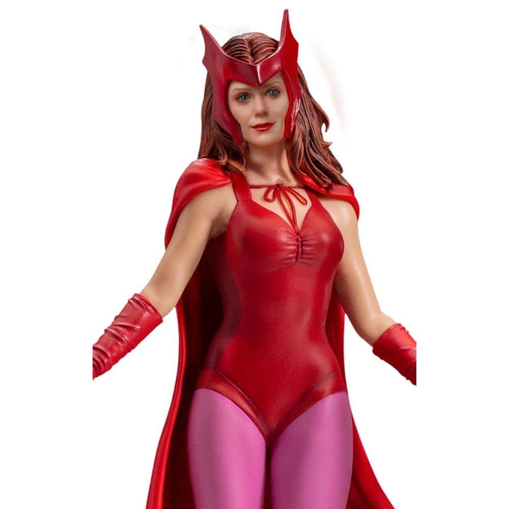 Estatua Iron Studios 1:10 Wanda Halloween - WandaVision - Imagen 3