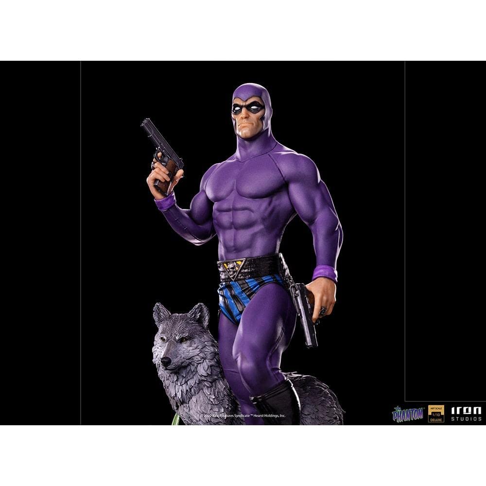 Iron Studios 1:10 The Phantom Deluxe - Estatua Art Scale - - Imagen 9
