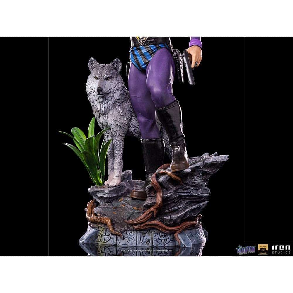 Iron Studios 1:10 The Phantom Deluxe - Estatua Art Scale - - Imagen 7