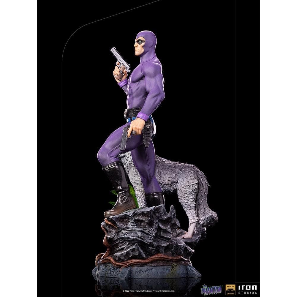 Iron Studios 1:10 The Phantom Deluxe - Estatua Art Scale - - Imagen 4