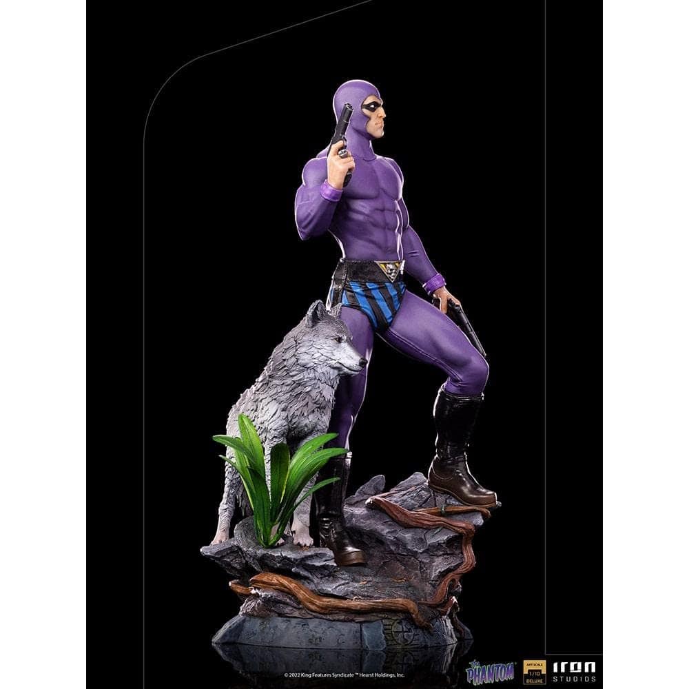 Iron Studios 1:10 The Phantom Deluxe - Estatua Art Scale - - Imagen 6