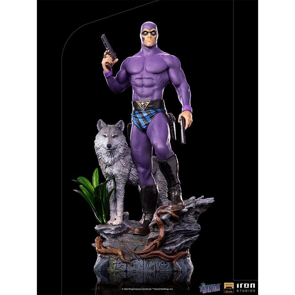 Iron Studios 1:10 The Phantom Deluxe - Estatua Art Scale - - Imagen 3