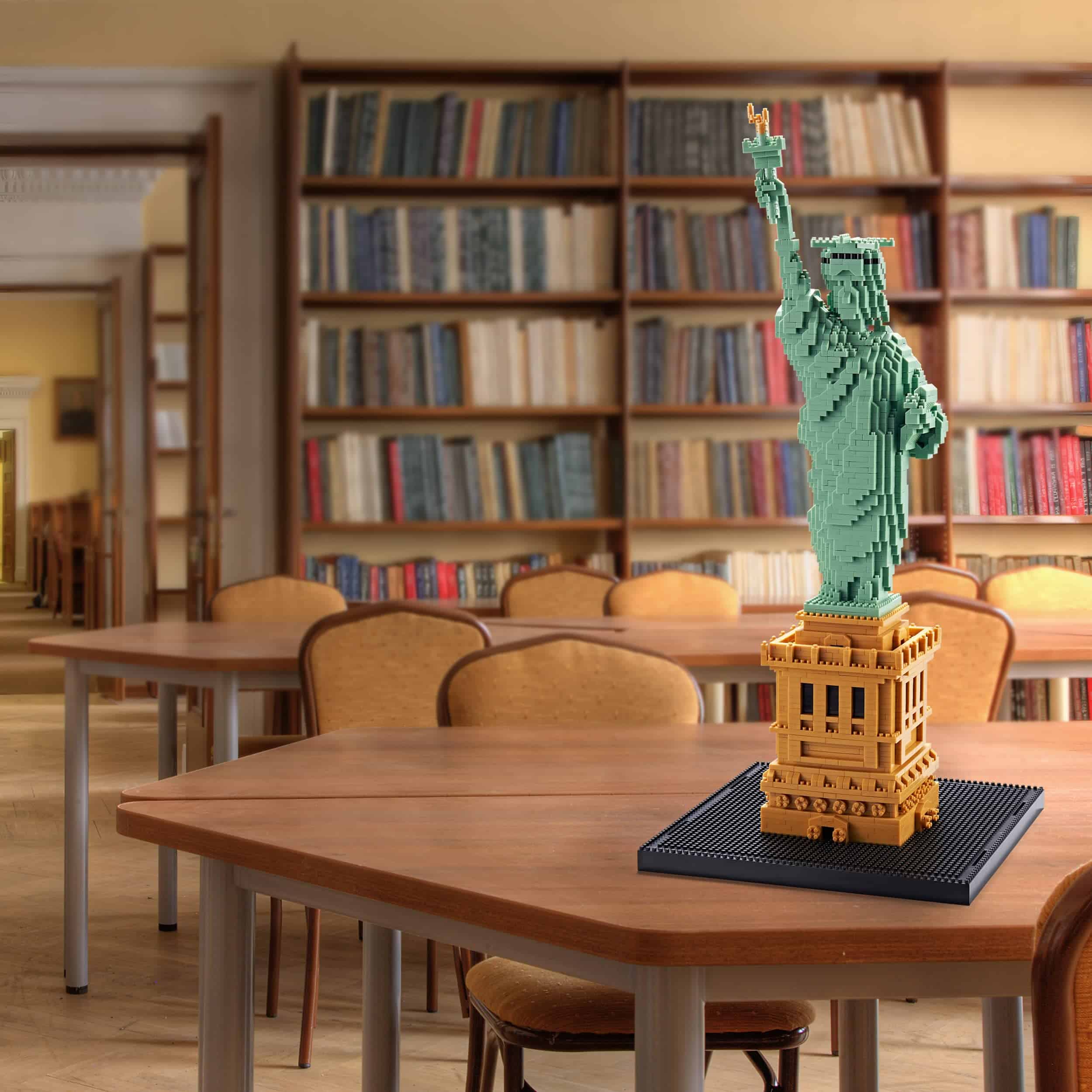 Set de Micro Bloques de Construcción de la Gran Estatua de - Imagen 9