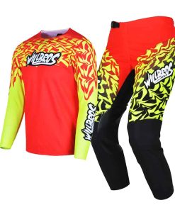 Conjunto de jersey y pantalón para jóvenes -Rojo