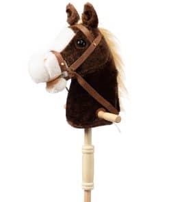 Caballo de Palo de HollyHOME de Peluche Hecho a Mano en un
