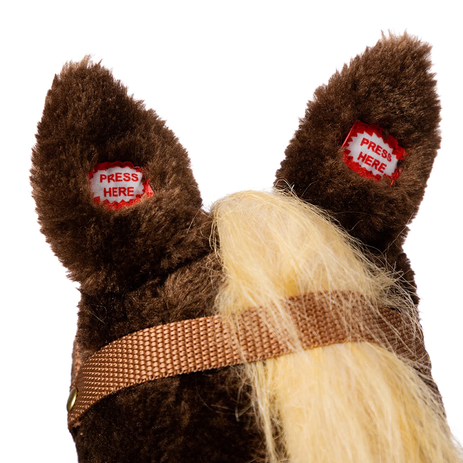 Caballo de Palo de HollyHOME de Peluche Hecho a Mano en un - Imagen 8